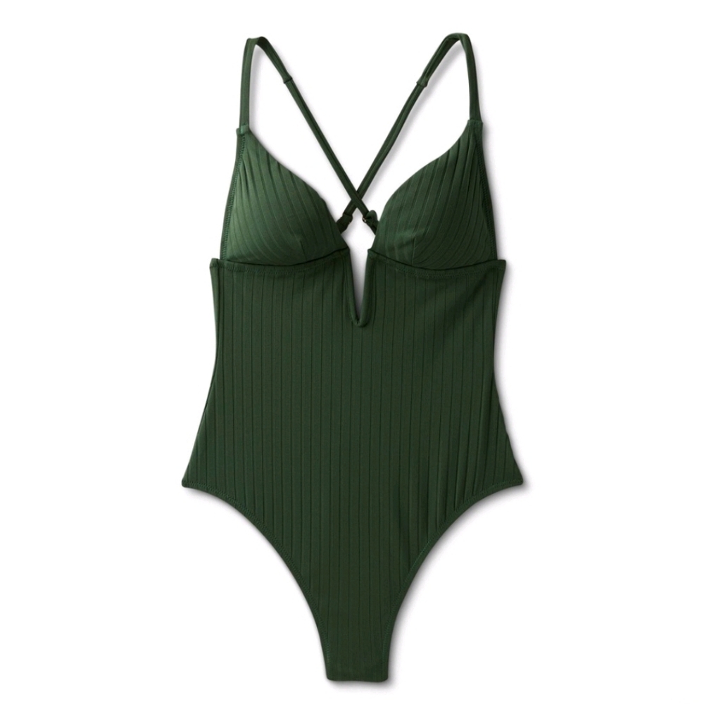 💚 Shade & Shore Ribbed One Piece size XL